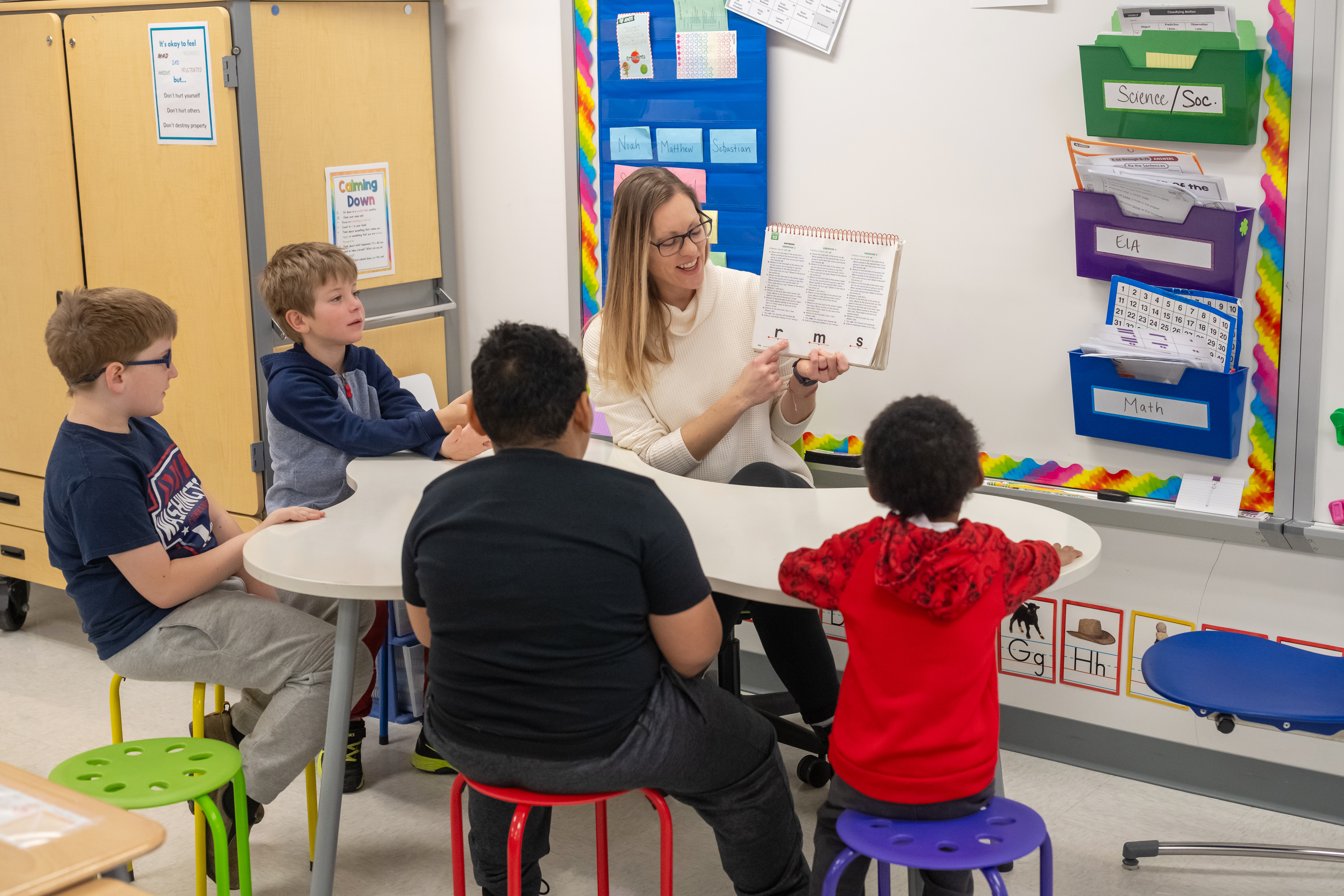 small group reading